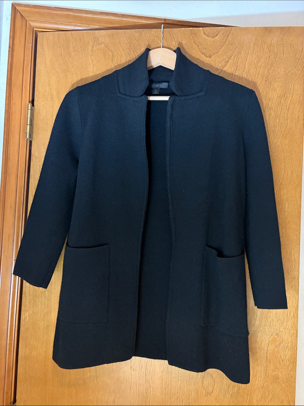 J. Crew // Wool coatigan blazer